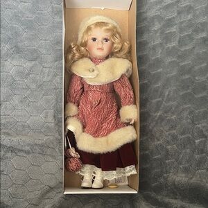 Camelot Collection Porcelain Doll